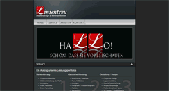 Desktop Screenshot of linientreu-hq.de